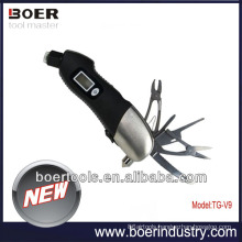 New Design 5 in 1 High quality Digital Tire Pressure Gauge